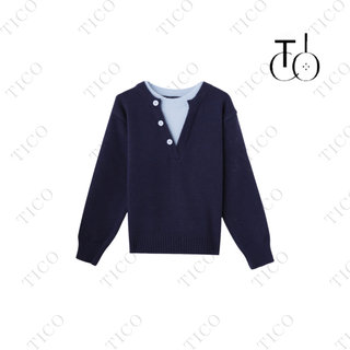 Fashionable and versatile casual sweater