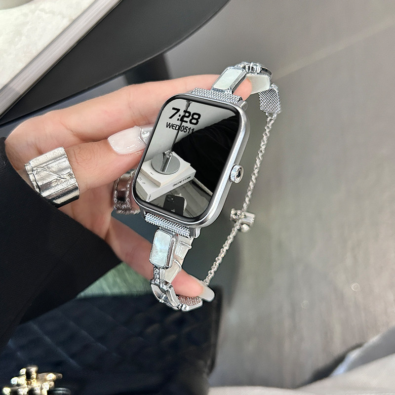 智能手表女2025新款适用于手机蓝牙通话健康监测运动手环