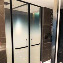 OEM office laminated hotel support shower room gradient wired glass screen * partition glass tempered