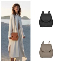 Spot polene 24 new niche European and American fashion backpack smiley face bag single shoulder crossbody armpit bag for women