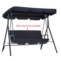 Outdoor garden swing ceiling cover 210D courtyard waterproof and sunproof furniture dustproof protective cover balcony sunshade