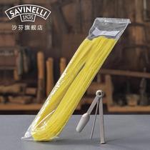 Italian SAVINELLI store extended three-purpose tool set 2-piece pressing rod needle cigarette knife