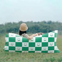Outdoor Inflatable Sofa Lazy Music Festival Wild Camping Beach Portable Adults Can Lie Down and Sleep Picnic Concert