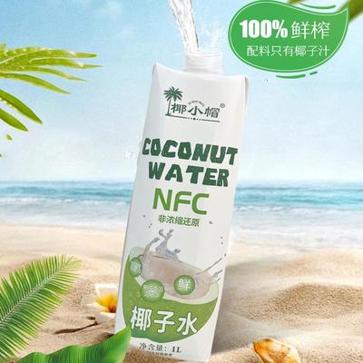 【2瓶】椰小帽泰国原产地椰子水