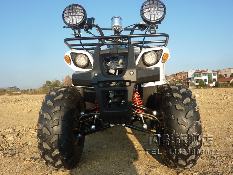 Flash bóng 125cc khác biệt trục ổ đĩa 8 inch lốp chân không bò nhỏ ATV bốn bánh off-road xe máy