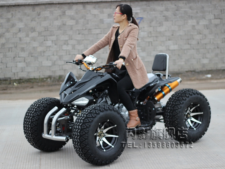 Đôi thùng trục sau lớn Mars bốn bánh ATV Zongshen 250 làm mát bằng nước-inch bánh xe nhôm tất cả các địa hình off-road xe máy