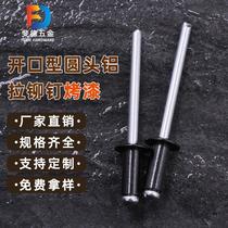 Open type painted core blind rivets Painted rivets Painted rivets Open type painted iron rivets