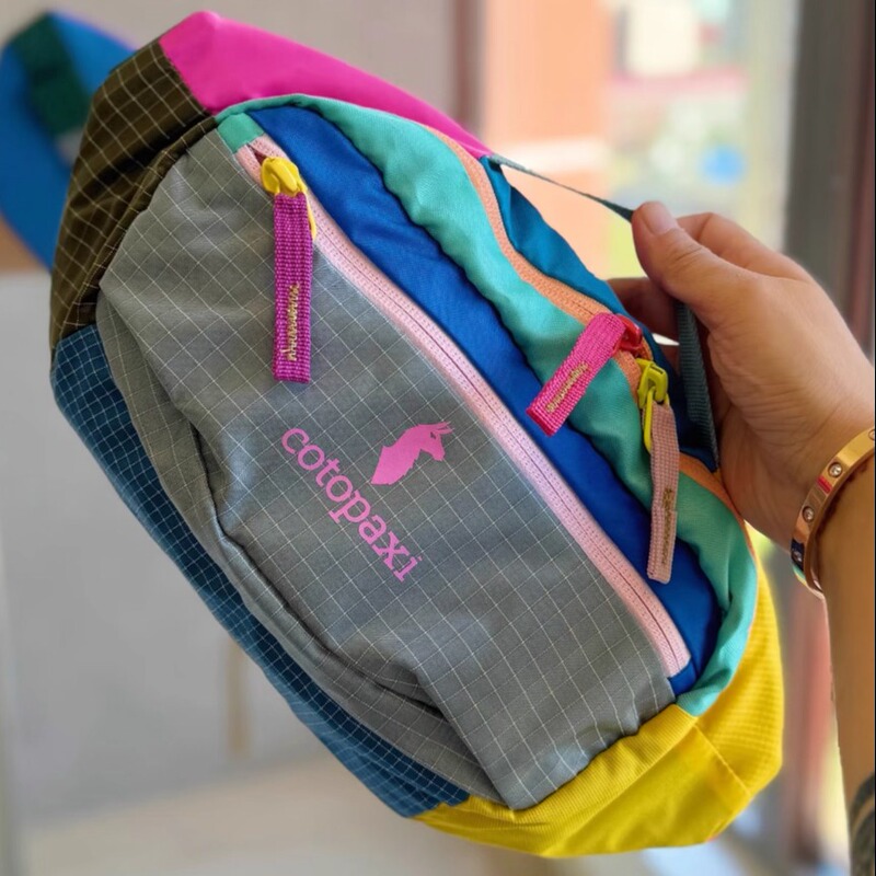 Dinghuo) Cotopaxi Dopamine Waist Bag Crossbody Chest Bag Waterproof Chest Bag Sports Outdoor Portable