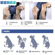 Elderly chest hug dog up and down assist paralysis@walking standing portable building front legs infant dog leg assistance