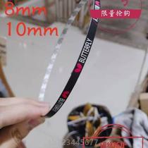 Protective table tennis racket bumper cover anti-knock metal protective edge belt table tennis edge guard strip bottom slat thick and durable
