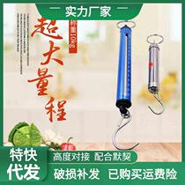 Spring scale hook scale portable hand-held scale old-fashioned measuring scale vegetable shopping scale mechanical spring scale hook scale 5 catties 10kg scale