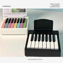 Childrens mini piano desk calendar electronic keyboard classic songs musical instruments for little girls and boys as gifts for Childrens Day