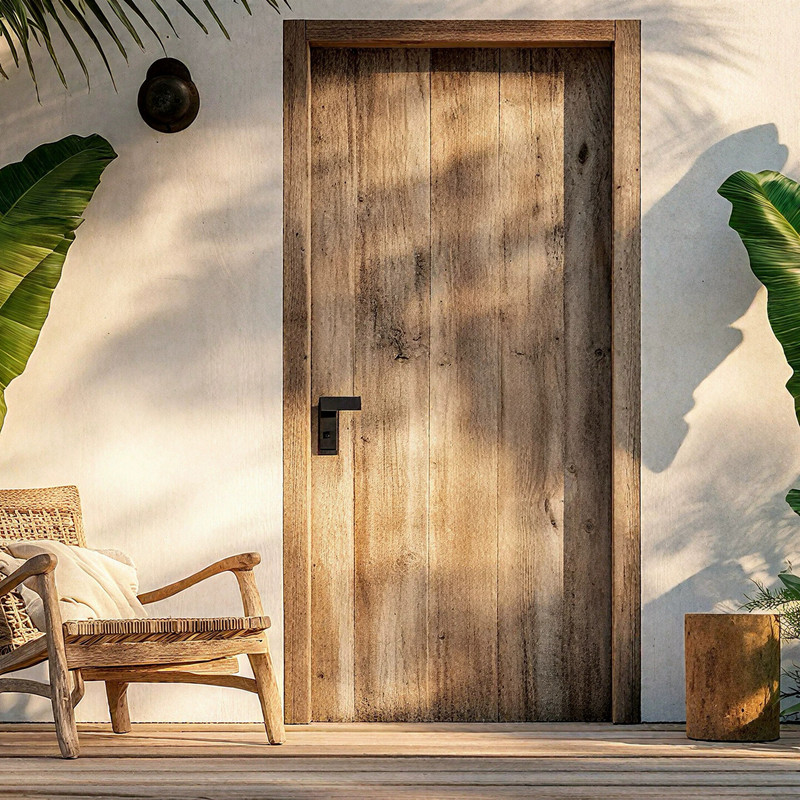Wabi-Sabi Style Antique-Style Solid Wood Door, Villa Anti-Theft Door, Rural Self-Built House Bedroom Door, Guesthouse Hotel Courtyard Door Wabi-Sabi Style Antique-Style Solid Wood Door, Villa Anti-Theft Door, Rural Self-Built House Bedroom Door, Guesthouse Hotel Courtyard Door