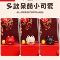 Mental state ornaments niche prohibition signs Lu Xun ornaments humorous and funny little wooden fish emotional stability and decompression