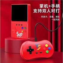 New K35 handheld game console colorful macarons nostalgic 500 style game console color screen retro cute FC game