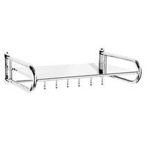 Stainless steel microwave oven rack wall p-mounted kitchen 2-layer storage shelf wall hanging rack oven bracket bracket