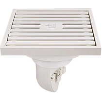 Submarine cream floor drain shower deodorant all copper milk white toilet bathroom sewer official flagship store