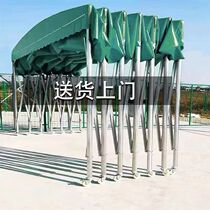 Mobile sliding tent custom-made large event tent outdoor retractable food stall awning parking shed stall awning