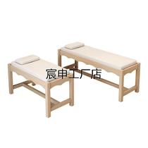 Solid wood physiotherapy bed wooden diagnosis and treatment bed pediatric massage bed childrens massage bed kindergarten physical examination observation bed special