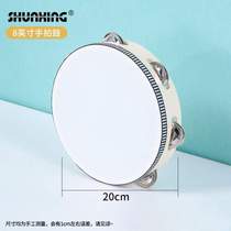 Teacher kindergarten percussion instrument dance Xinjiang special performance Orff rattle children adult bell drummer