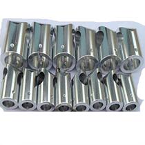 Stainless steel tube optical axis round rod bracket T-shaped connector cross fixed clamp pillar connection block pipe clamp