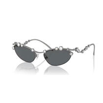 SWAROVSKI womens gray sunglasses