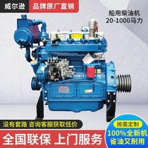 Weifang double cylinder four cylinder six cylinder diesel engine 490 4100 4102 4105 diesel engine marine engine