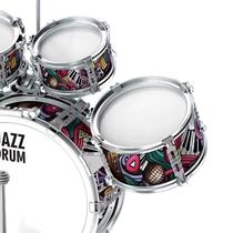 Childrens drum set for beginners home practice jazz drum toy percussion instrument for boys beginners 2-15 years old