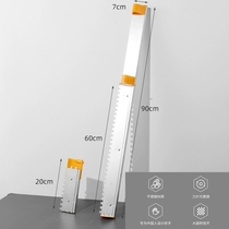 Thin slot artifact to pull wall tiles adjustable wall tile leveling device tiling tile flat pull scraping slurry precise slot