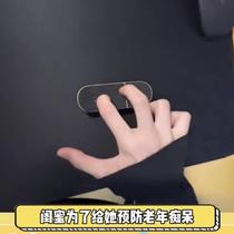 Finger skateboard mini toy alloy bearing five-layer maple professional grade double rocker childrens creative gift ornaments