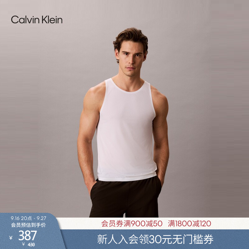 Ck Underwear 26 Spring/Summer Men's Casual Simple Letter Print Inner Layer Can Be Worn Outside Sleeveless T-Shirt Vest Loungewear Ck Underwear 26 Spring/Summer Men's Casual Simple Letter Print Inner Layer Can Be Worn Outside Sleeveless T-Shirt Vest Loungewear