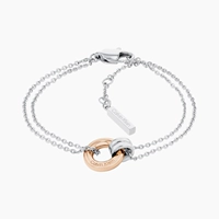 Стальной, розовое золото