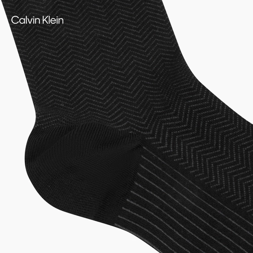 CK Jeans25 новые осенние стильные мужские простые носки до середины икры с вышивкой «елочкой», подарок LS000422