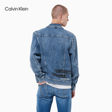 Куртка ck jeans 男装时尚休闲潮流刺绣牛仔外套 j316198