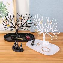 Nordic style antler jewelry rack home jewelry storage rack desktop decoration necklace ring earrings display rack