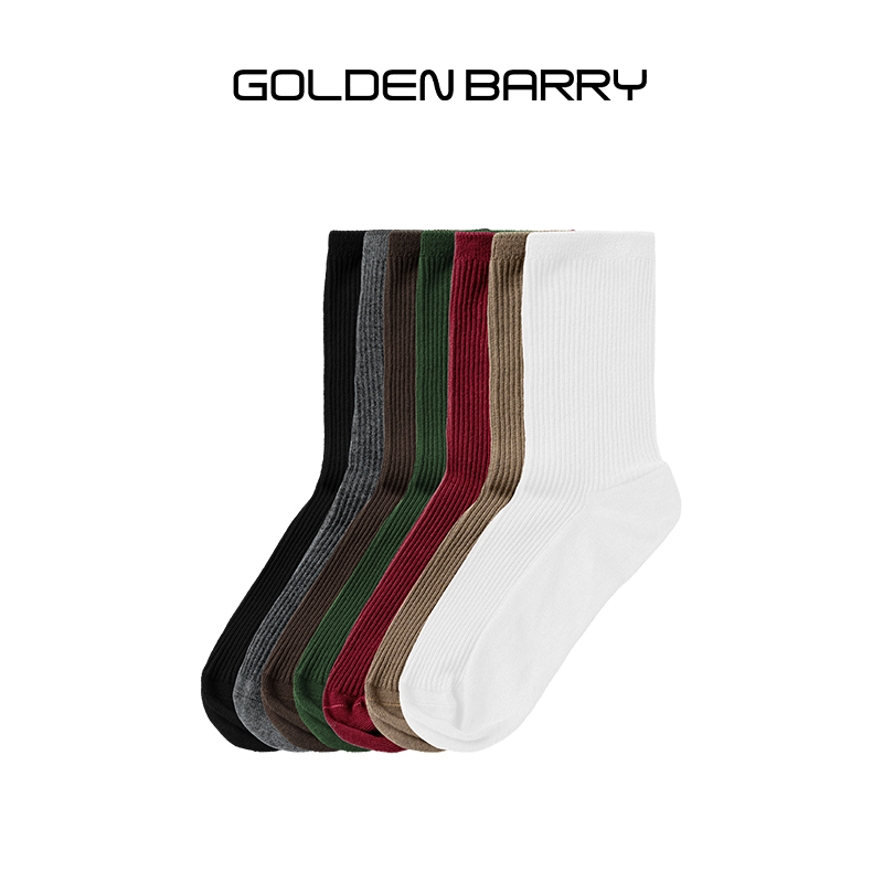Golden Barry Soft, Comfortable, Versatile and Easy-To-Wear Multi-Color Socks 662101