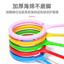 Childrens toys childrens consumption training flash physical strength foot kick ball equipment single foot familiarity system jump ball