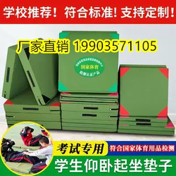 Gymnastics Canvas Mat Dance Sit-Up Mat Somersault Wrestling Sports Training Student Practice Mat Satchel Mat