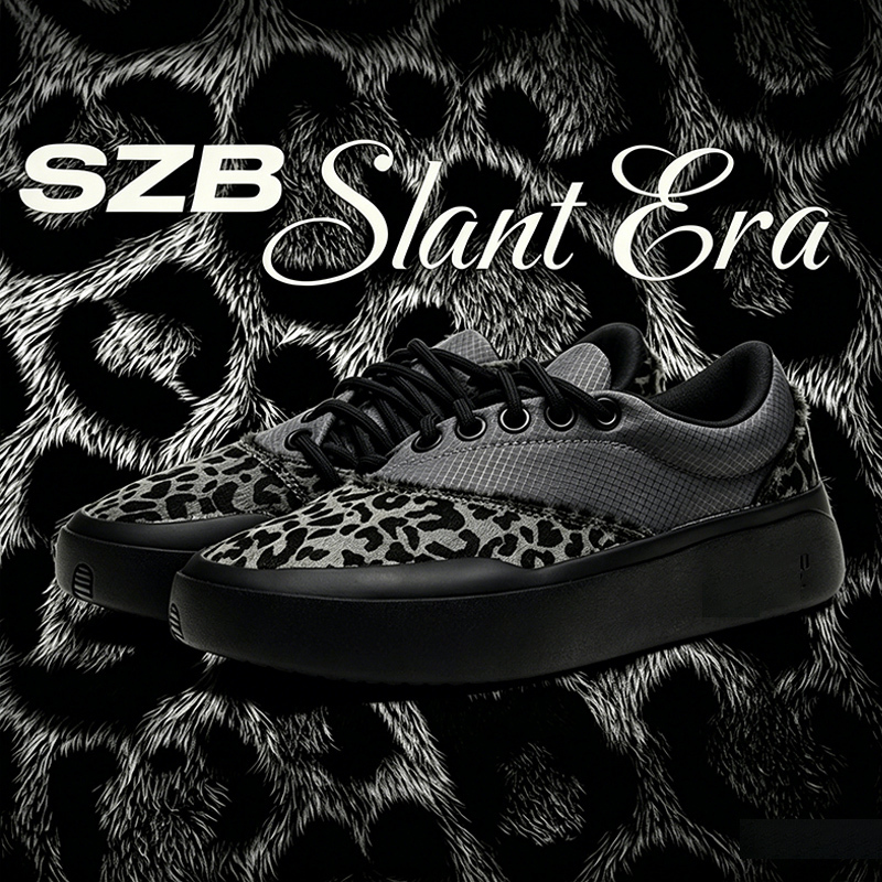 【Szb】 Cao Fang Xian Dou Leopard Print Limited Edition Sneakers, Niche Summer Casual Shoes for Men and Women, Same Style as Wang Hedi's Celebrity Shoes