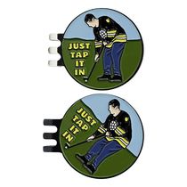 Golf Ball Mark Position Magnetic Golf Hat Clip Alloy Golf Ma