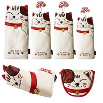 Golf Headver Lucky Cat For Driver Fairway Hybrid Golf Putter