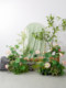 Simulated Lotus Flowers, Chinese-Style Zen Landscape Decoration, Floral Arrangements for Event Settings, Indoor Lotus Leaf Water Pond, Artificial Plants