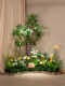 Artificial Green Plant Floral Arrangements for Corridors, Fake Flowers and Plants for Landscaping, Display Window Decorations, Restaurant Partitions, Artificial Flower Decorations, Flower Bushes and Grass Clusters