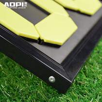 Card game referee four scoring scoreboard equipment card football substitution Olympic double-sided two-digit training number card