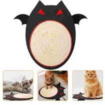 Halloween Cat Scratch Mat Bats Shaped Cat Scratch Pad
