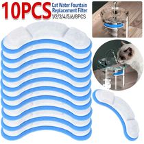 1-10PCS Cat Water Fountain Replacement Filter for Pet Drinki