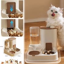 Pet Cat Water Fountain Large Capacity Food and Water All-in-