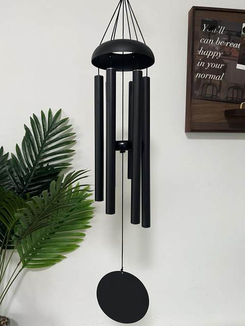 Aluminum Tube Music Wind Chime Metal Outdoor Courtyard Balcony Indoor Pleasant-Sounding Hanging Ornament Creative High-End Gift Box