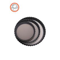 OF9D live bottom pie mold household baking mold 689 inch live bottom round pizza plate chrysanthemum pie plate