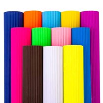 Large corrugated corrugated paper hand-folded material young childrens colorful DIY handmade paper 50*70cm colored paper